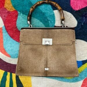 Elaine Turner Italian Calf Hair Purse vintage collectible Italy